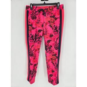 Pam & Gela Pink Paradise Track Pants Women's S Flawed
